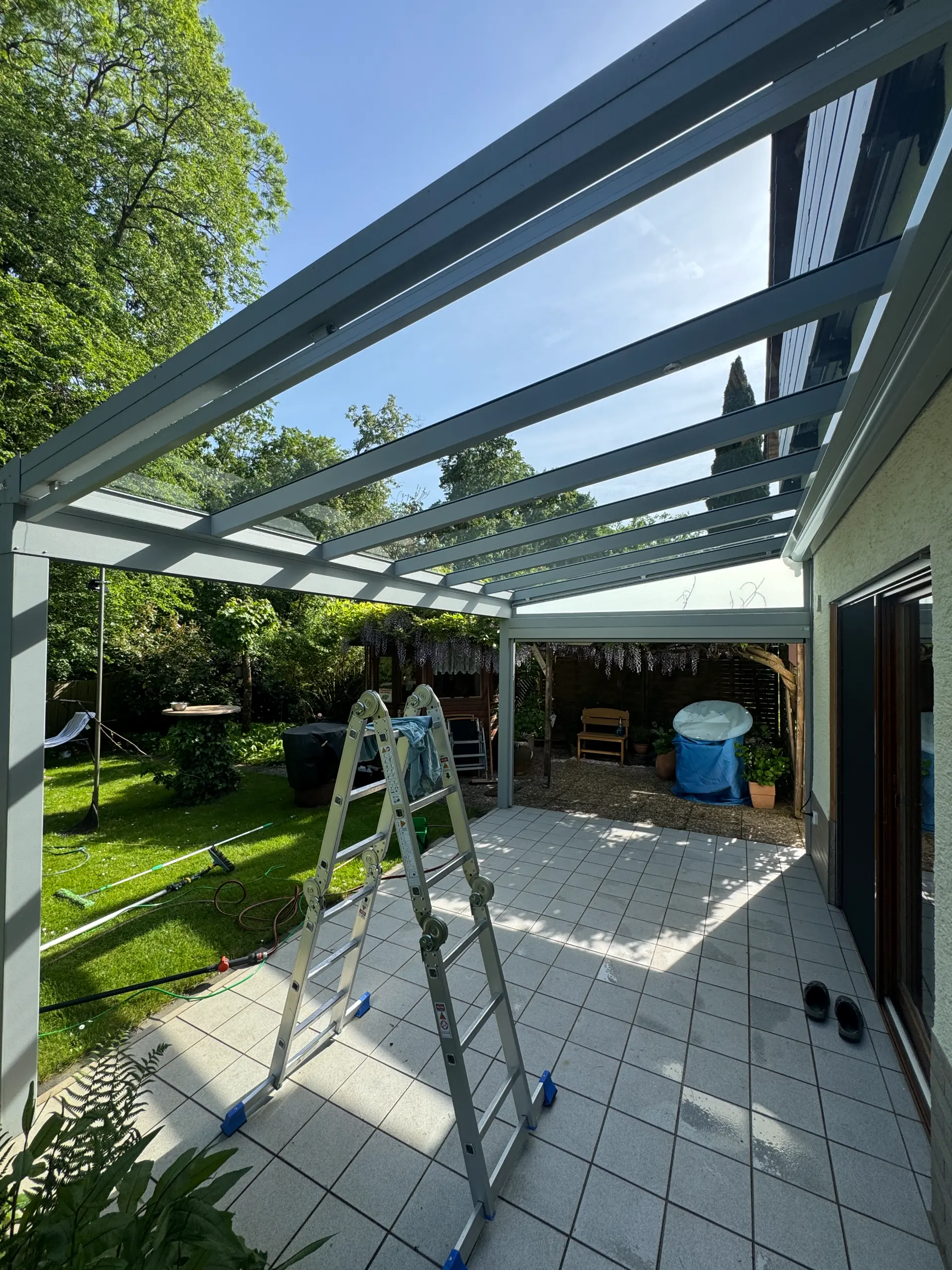 Wintergartenreinigung Terrassendach Darmstadt RELTRO